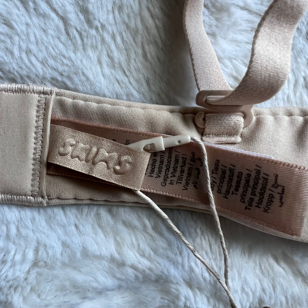 SKIMS Fits Everybody T-Shirt Bra Sand BA-DEM-9221 Underwire Padded Size 34B NEW - Picture 11 of 13